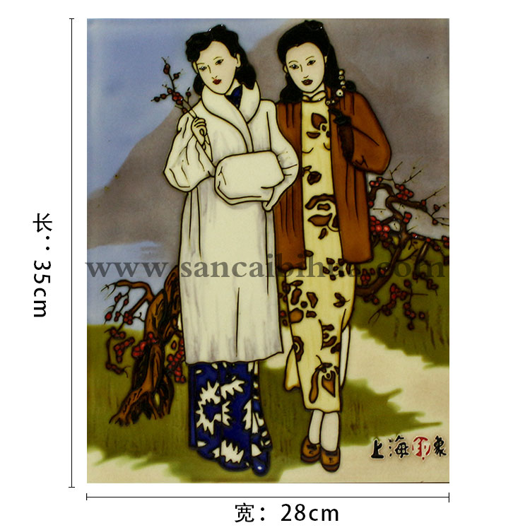 人物瓷板畫(huà) 人物瓷板畫(huà)