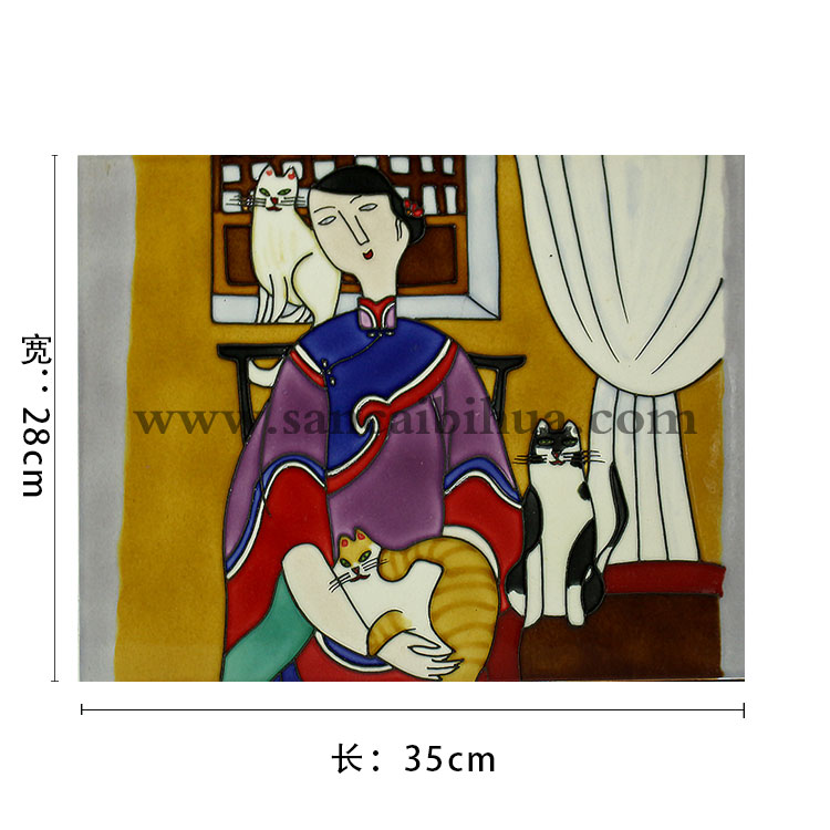 人物瓷板畫(huà) 人物瓷板畫(huà)